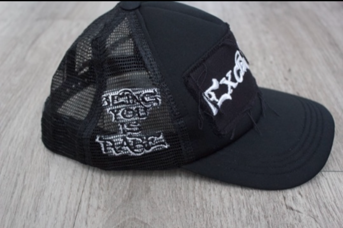 Black "Being You is Rare" Trucker